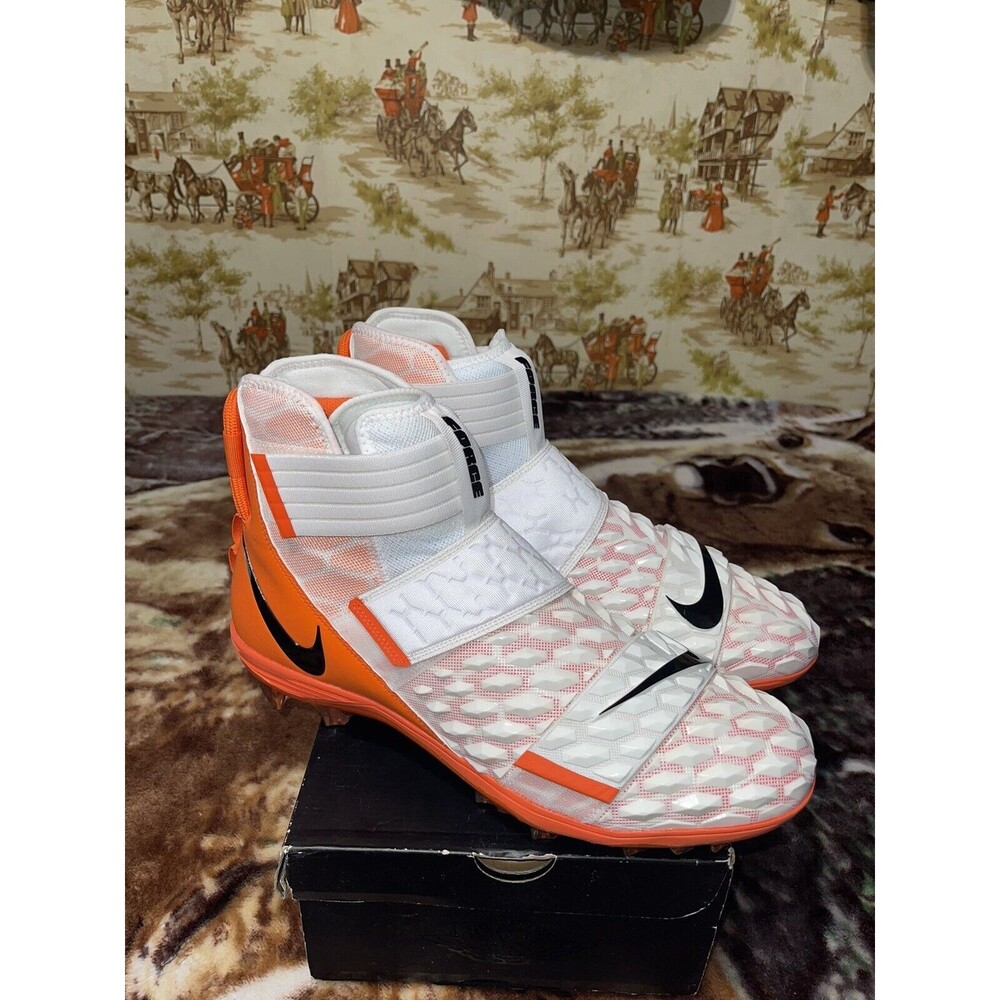 Size 15 Men's Nike Force Savage Elite TD 2 P Football Cleats BV3962-101